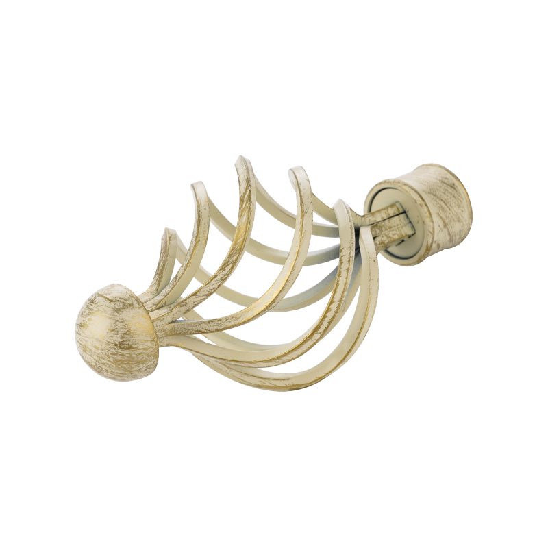 ม่านกรง finials